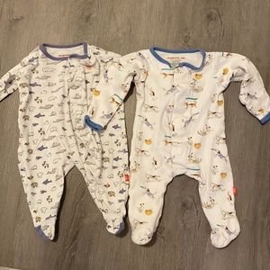 Magnetic me newborn sleepers size 0-3 months 8-12 pounds